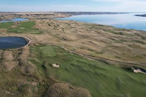 Sutton Bay 9th Aerial Green